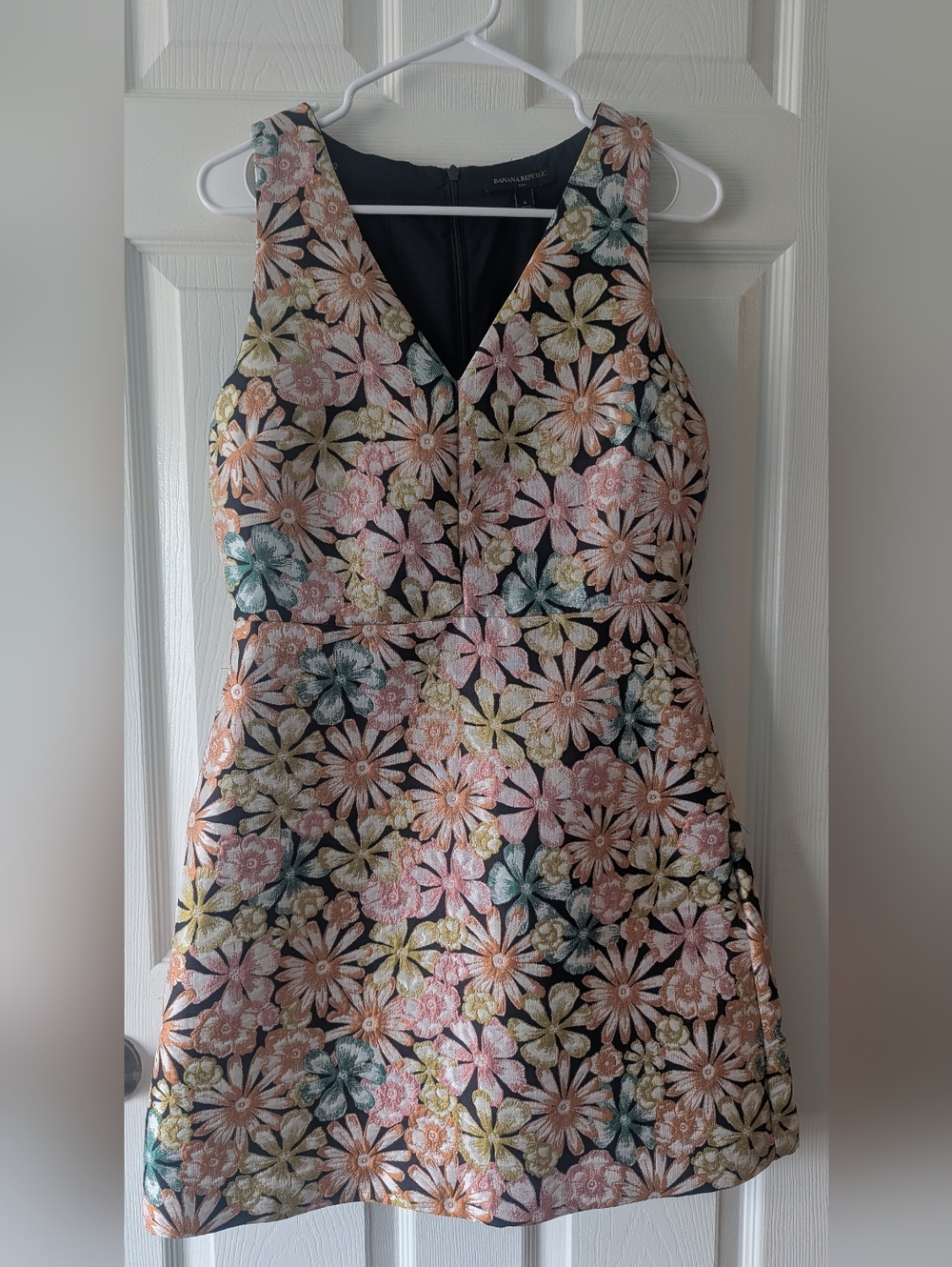 BANANA REPUBLIC Floral Jacquard Dress